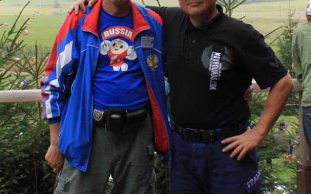 Evgeniy Efimov and Julius Škoda