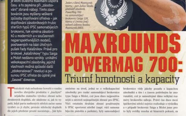 Maxrounds - media - Zbraně a náboje str.2