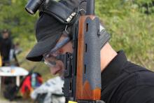 Václav Vinduška and his Saiga